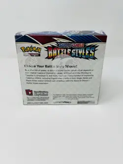 Brand New, Factory Sealed Pokemon TCG Sword & Shield Battle Styles Booster Box - Image 2