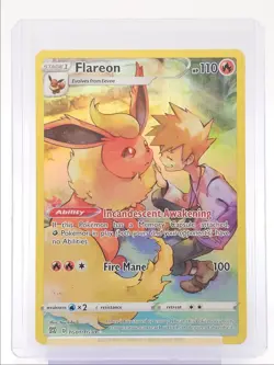 FLAREON 2022 POKEMON BRILLIANT STARS TRAINER GALLERY RARE TG01/TG30 Q1300 - Image 1