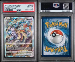 2023 Pokemon Sword & Shield Crown Zenith Mewtwo VSTAR PSA 10 #GG44/GG70 - Image 3