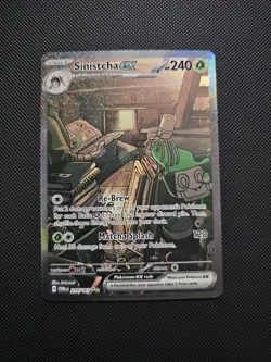 2024 Pokemon Twilight Masquerade #210/167 Sinistcha ex - Image 1