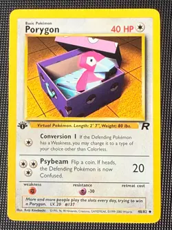 Pokemon: First Edition Polygon - 48/82 - Team Rocket (TR) - Image 1