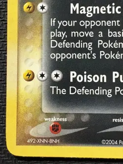 Pokemon TCG Dark Magneton EX Team Rocket Returns 39/109 Reverse Holo Stamped MP - Image 5