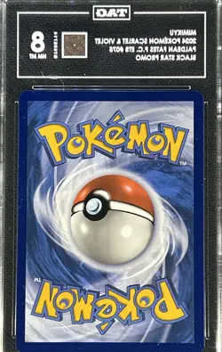 2024 Pokemon Paldean Fates ** MIMIKYU ** 075 ETB Promo Black Star 💎TAG 8💎 - Image 3