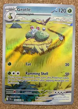 Grotle 164/162 Pokemon TCG SV05: Temporal Forces NM - Image 1