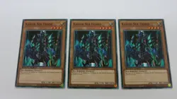 3x KAISER SEA HORSE MONSTER 1ST EDITION SGX2-END12 COMMON YUGIOH NM / UNPLAYED - Image 1