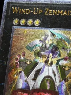Wind-Up Zenmaister (UTR) GENF-EN042 Ultimate Rare DOUBLE STAMP ERROR Yu-Gi-Oh - Image 4