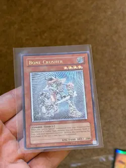 Bone Crusher (UTR) CRMS-EN083 Ultimate Rare ENHANCED GREY Yu-Gi-Oh - Image 4