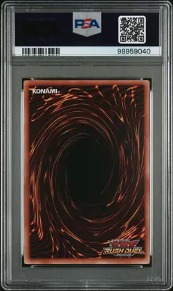 2023 YU-GI-OH! RUSH DUEL JPN RD/MRP2-MEGAROAD PACK 2 #JP079 DARK MAGICIAN PSA 10 - Image 2