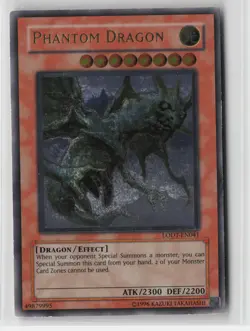 Phantom Dragon (UTR) LODT-EN041 Ultimate Rare ENHANCED TWED Yu-Gi-Oh - Image 1
