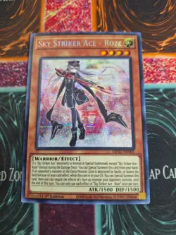 Yu-Gi-Oh! Sky Striker Ace - Roze MP21-EN005 Prismatic Secret Rare 1st Edition NM - Image 1