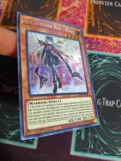 Yu-Gi-Oh! Sky Striker Ace - Roze MP21-EN005 Prismatic Secret Rare 1st Edition NM - Image 2