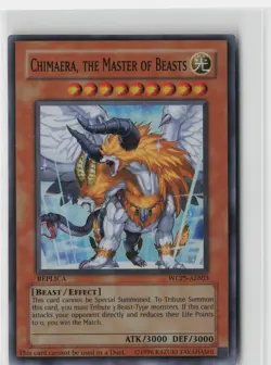 Chimaera, the Master of Beasts WCPS-EN701 Super Rare Yu-Gi-Oh - Image 1