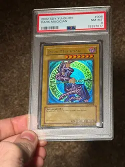 Dark Magician SDY-006 Ultra Rare Starter Deck: Yugi Yugioh PSA 8 *817 - Image 3