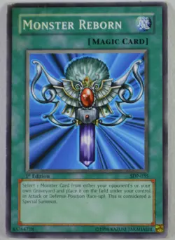 Yu-Gi-Oh! Monster Reborn 1st Edition SDP-035 [MAGIC] - Image 1