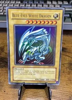Yu-Gi-Oh! Blue-Eyes White Dragon SDK-001 Unlimited LP/MP - Image 1