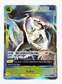 Kaku ST29-003 Parallel Starter Deck Promo One Piece Card English SSP HOLO 🔥 - Image 1