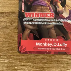 Monkey.D.Luffy - P-007 (Winner Pack Vol. 1) - One Piece Promotion Cards (OP-PR) - Image 2