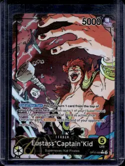 2025 One Piece Royal Blood OP10 Eustass"Captain"Kid Leader #OP10-099 - Image 1