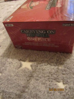 One Piece OP-13 Carrying On His Will Booster Box 24 Packs English Sealed - Image 3