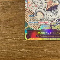 One Piece OP05-119 Monkey D. Luffy SEC Alt Art Awakening of The New Era GEAR 5 - Image 2