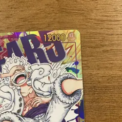 One Piece OP05-119 Monkey D. Luffy SEC Alt Art Awakening of The New Era GEAR 5 - Image 4