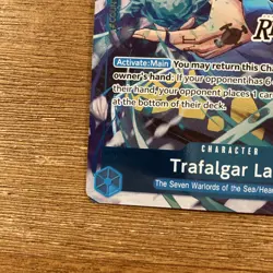One Piece TCG Trafalgar Law Op07-047 TEXTURED REGIONAL PACK RARE - Image 3