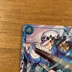 One Piece TCG Trafalgar Law Op07-047 TEXTURED REGIONAL PACK RARE - Image 4