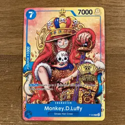 2024 One Piece 2nd Anniversary Tournament Participant Monkey D Luffy Promo P-043 - Image 1