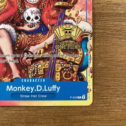 2024 One Piece 2nd Anniversary Tournament Participant Monkey D Luffy Promo P-043 - Image 2