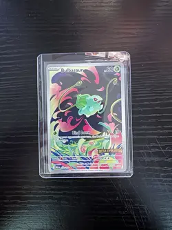 Bulbasaur Stamped Promo Card 133/132 Pokemon TCG Mega Evolution NM Near Mint - Image 1