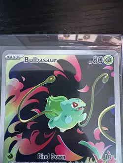 Bulbasaur Stamped Promo Card 133/132 Pokemon TCG Mega Evolution NM Near Mint - Image 4