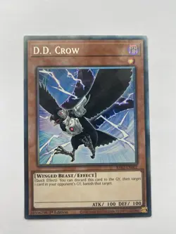 D.D Crow RA02-EN002 Collectors Rare Yugioh Card 1st Edition Mint - Image 1