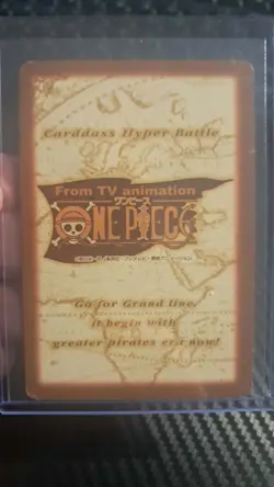 BANDAI One Piece Hyper Battle NAMI SANJI SCARCE C80 EARLY CARD VINTAGE LUFFY - Image 2