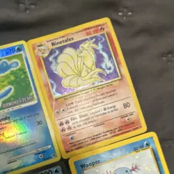 Nintendo Pokemon TCG Diamond & Pearl Card Lot Manaphy Ninetales Greninja Wooper - Image 2