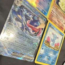 Nintendo Pokemon TCG Diamond & Pearl Card Lot Manaphy Ninetales Greninja Wooper - Image 4