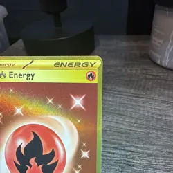 Pokemon Card - Basic Fire Energy Obsidian Flames 230/197 Secret Rare - Image 4