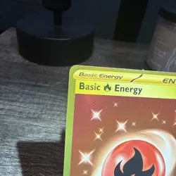 Pokemon Card - Basic Fire Energy Obsidian Flames 230/197 Secret Rare - Image 5