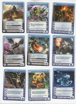 Chaotic lot #005. Lot of 10 Overworld creature cards. All MAX Energy - Image 1