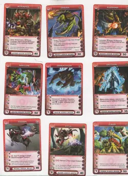 Chaotic lot #014 9 Underworld creature cards. - Image 1