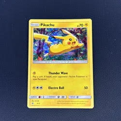 Pokemon Pikachu TCG Holo Card Promo 5/12 McDonald's - Image 1