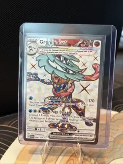 Greninja EX 198/167 Full Art Twilight Masquerade Card Near Mint Condition - Image 1