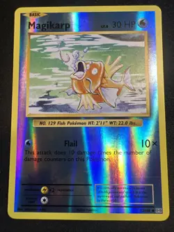 Magikarp 33/108 Reverse Holo XY - Evolutions Pokemon TCG Card - Image 1