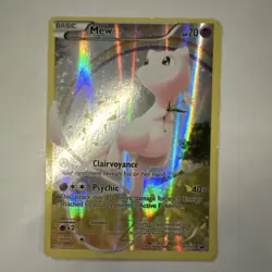 Pokemon Mew XY110 XY Promo Holo Basic 70 HP Psychic English TCG Card - Image 1