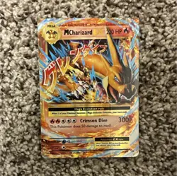 Pokemon M Charizard EX Evolutions Ultra Rare Holo Mega 220 HP Card 13/108 - Image 1