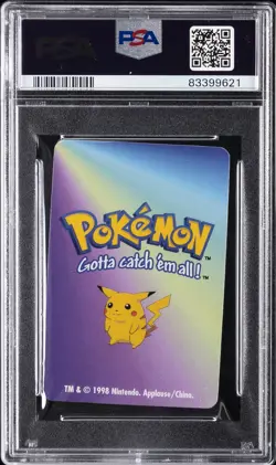 1998 KFC POKEMON CARD GAME #143 SNORLAX PSA 10 - Image 2