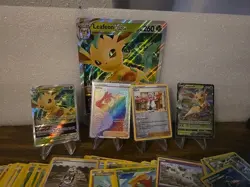 Pokemon Cards - Lot Of 375 Cards + Jumbo Card - Image 1
