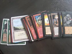 MAGIC THE GATHERING 1994-95 GAME CARD LOT 40+ WIZARDS OF THE COAST VG+ - Image 1