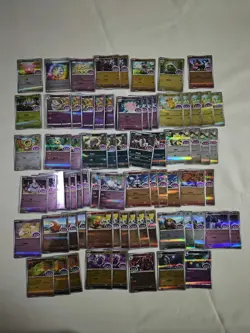 Pokemon card lot 74 gem logo holo .chinese exclusive.Meowth.Gardevoir JM64 - Image 1