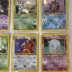 Vintage WoTC Pokemon 18 Card Lot, Base, Neo, Rocket, Alakazam + - Image 4