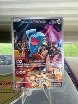 Team Rocket's Wobbuffet - SV: Scarlet & Violet Promo Cards (SVP) Near Mint - Image 1